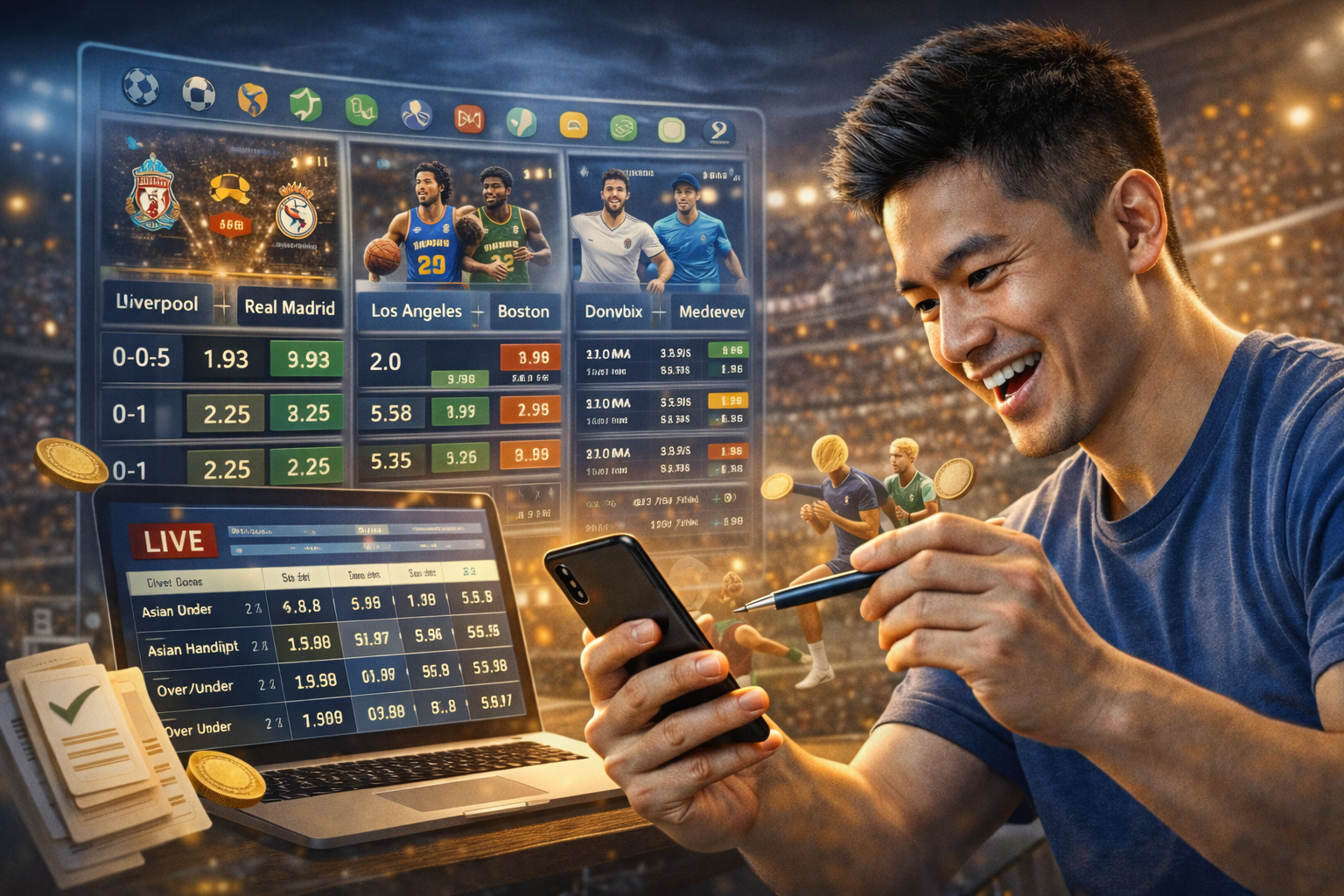 Kết hợp phong độ ghi bàn và thủng lưới