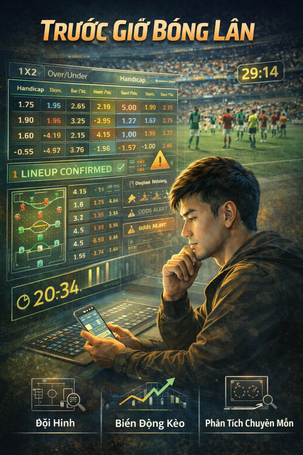 Phân tích kèo trước giờ bóng lăn