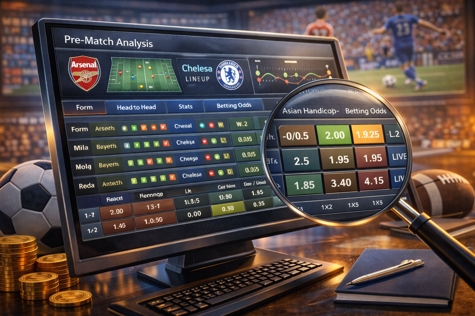 Phân tích cược bóng đá Arsenal vs Chelsea