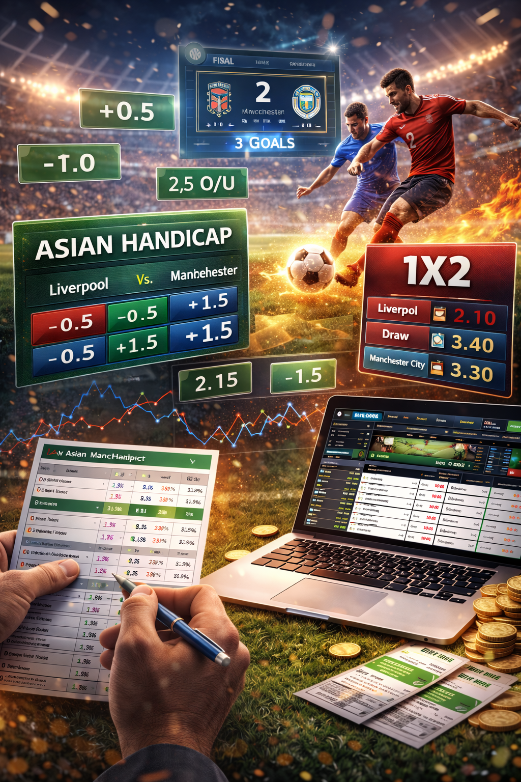 Cược bóng đá trực tuyến sôi động