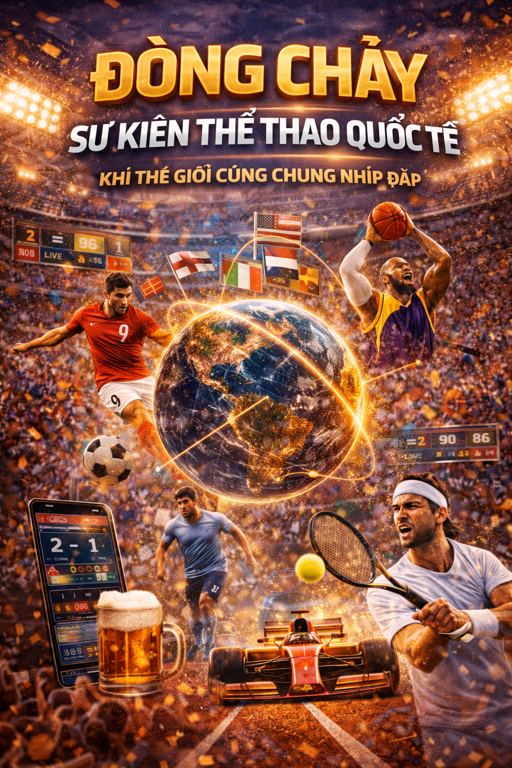 Dòng chảy của thể thao quốc tế