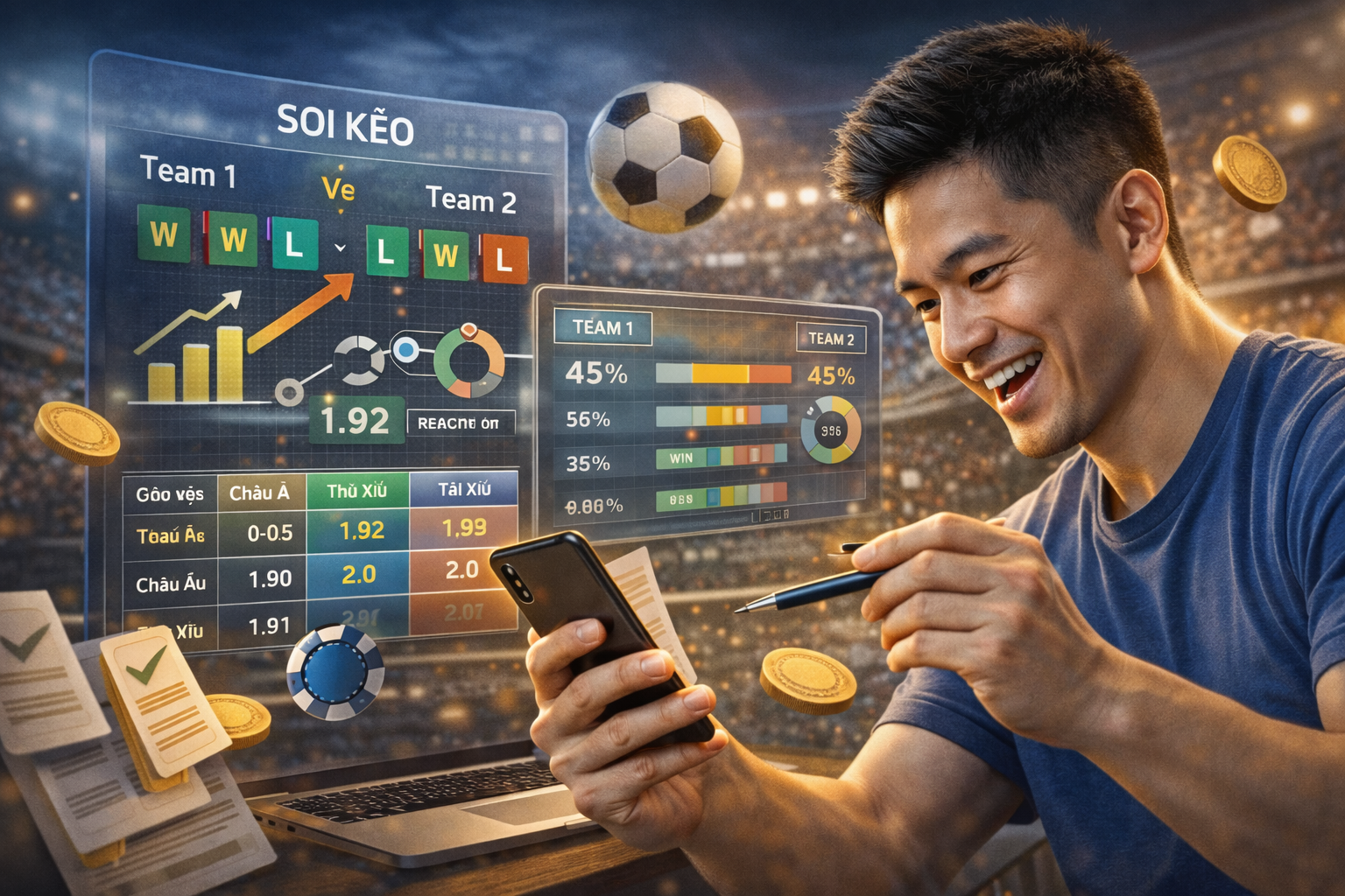 Soi kèo đúng tăng tỷ lệ thắng